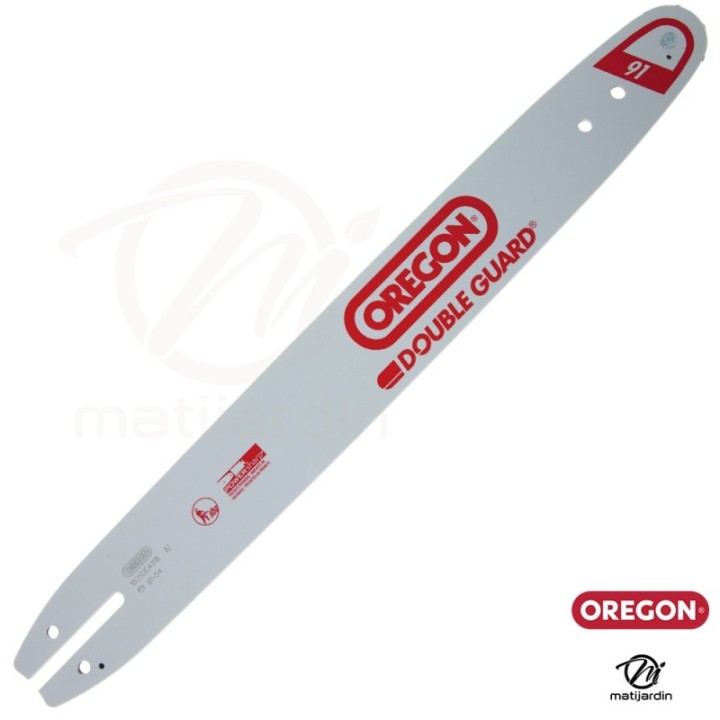 Guide tronçonneuse Oregon 40 cm. 3/8"LP 1,3 mm 60 maillons 160SDEA318 DB Guard