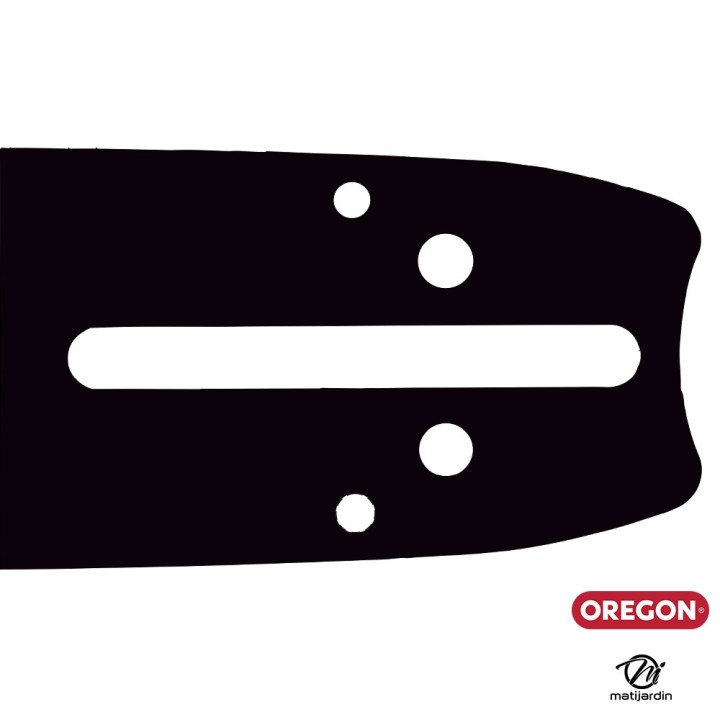 Guide tronçonneuse Oregon 43 cm. 3/8" 1,5 mm 64 maillons 178RNDB083 Power Match