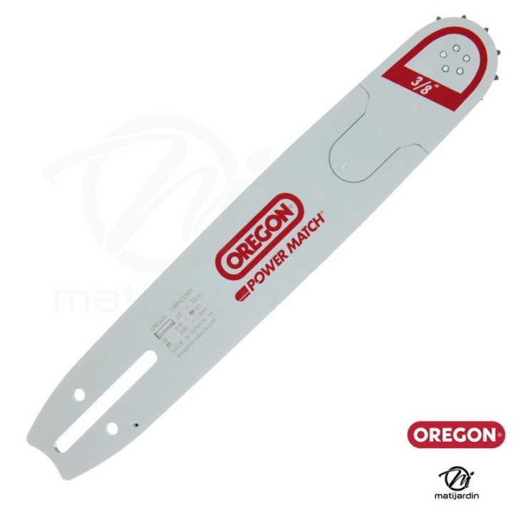 Guide tronçonneuse Oregon 33 cm. 3/8" 1,5 mm 52 maillons 138RNDD009 Power Match