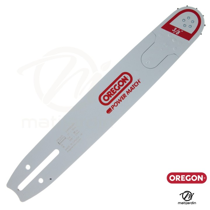 Guide tronçonneuse Oregon 38 cm. 3/8" 1,5 mm 56 maillons 158RNDD009 Power Match