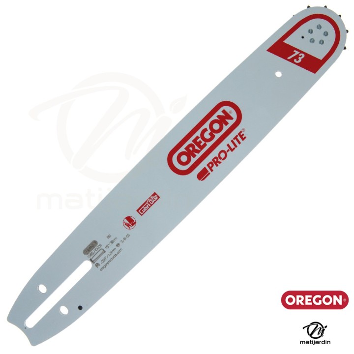 Guide tronçonneuse Oregon 38 cm. 3/8" 1,5 mm 56 maillons 158SLHD009 Pro Lite