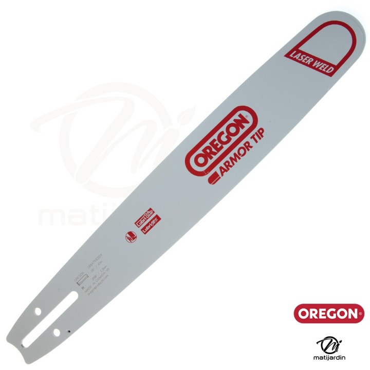 Guide tronçonneuse Oregon 45 cm. 3/8" 1,5 mm 68 maillons 188ATMD024 Hard Nose