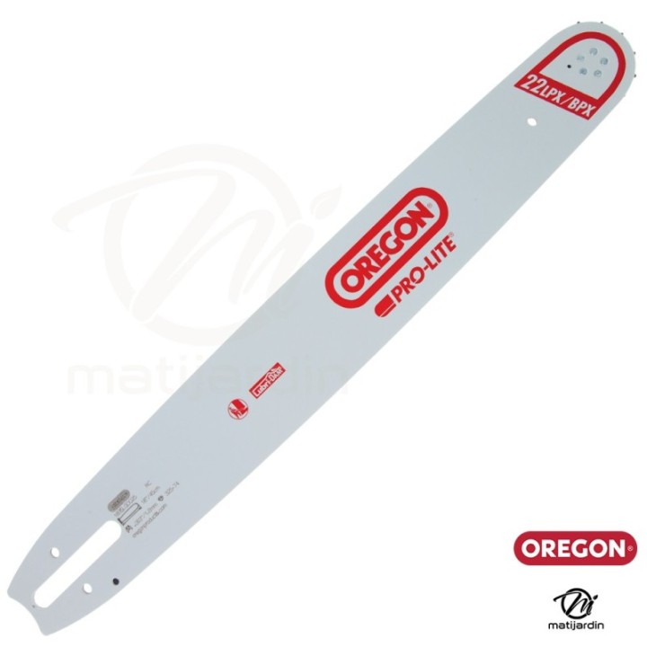 Guide tronçonneuse Oregon 45 cm. .325" 1,6 mm 74 maillons 183SLGD025 Pro Lite
