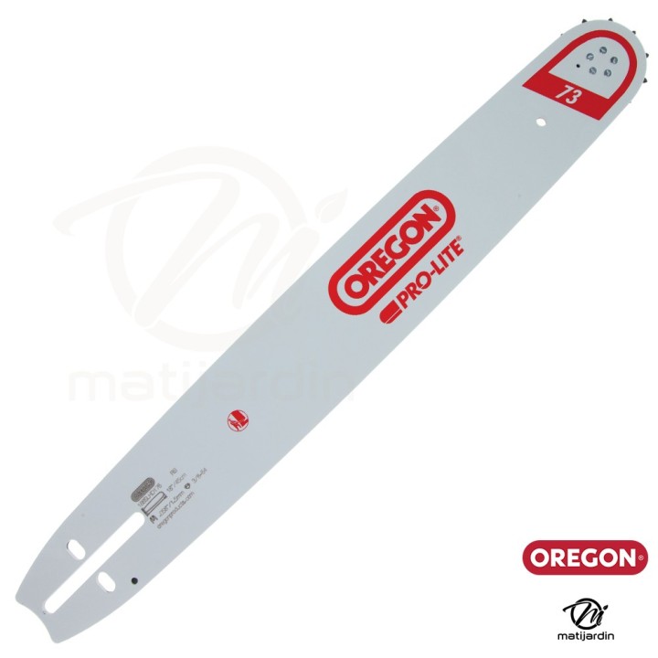 Guide tronçonneuse Oregon 45 cm. 3/8" 1,5 mm 64 maillons 188SLHD176 Pro Lite