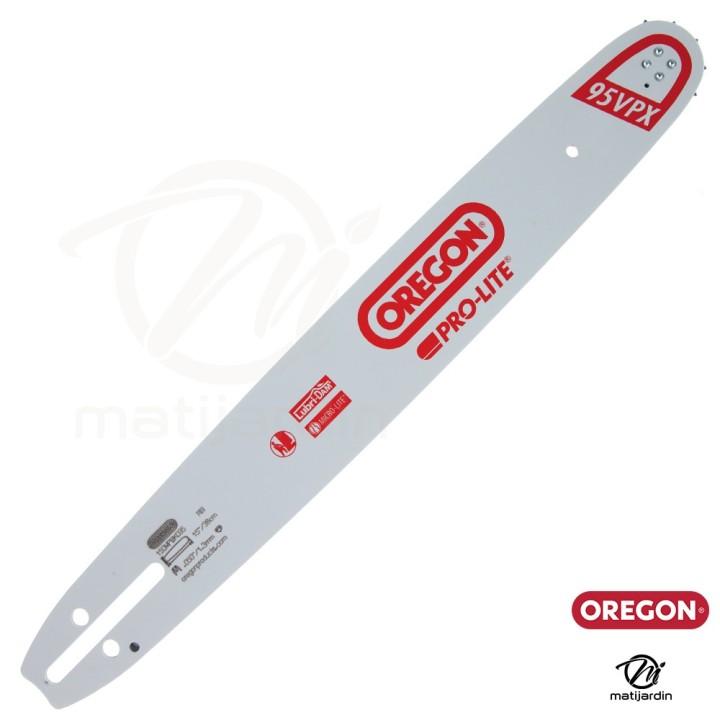 Guide tronçonneuse Oregon 38 cm. .325" 1,3 mm 64 maillons 150MPBK095 Micro Lite