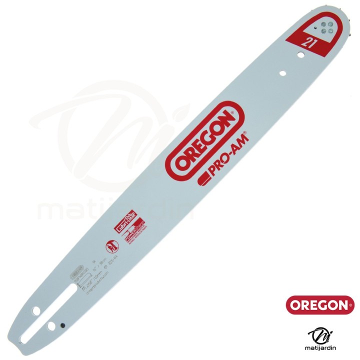 Guide tronçonneuse Oregon 38 cm. .325" 1,5 mm 64 maillons 158PXBK095 AM DB Guard