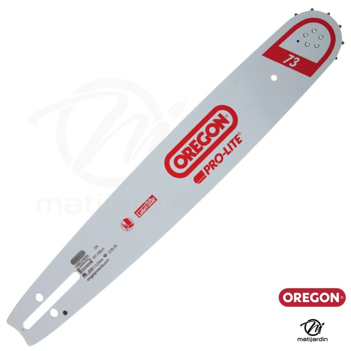 Guide tronçonneuse Oregon 38 cm. 3/8" 1,5 mm 56 maillons 158SLHK095 Pro Lite