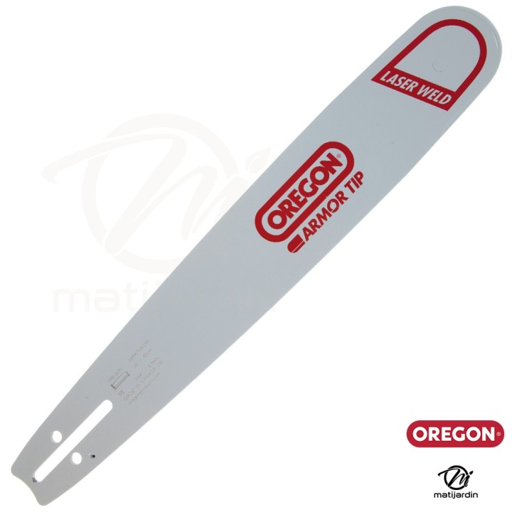 Guide tronçonneuse Oregon 40 cm. 3/8" 1,5 mm 60 maillons 168ATMK095 Hard Nose
