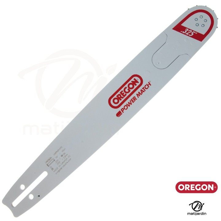 Guide tronçonneuse Oregon 40 cm. .325" 1,5 mm 66 maillons 168RNBK095 Power Match