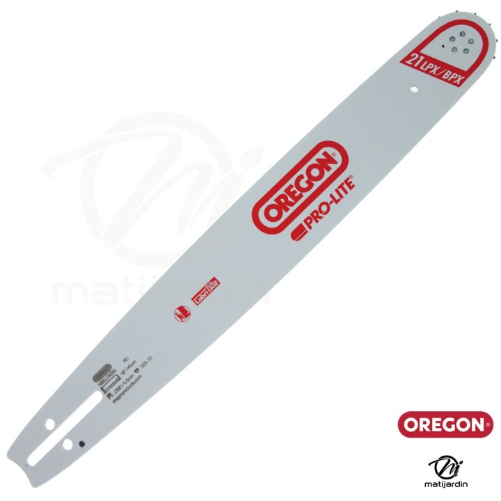 Guide tronçonneuse Oregon 45 cm. .325" 1,5 mm 72 maillons 188SLGK095 Pro Lite