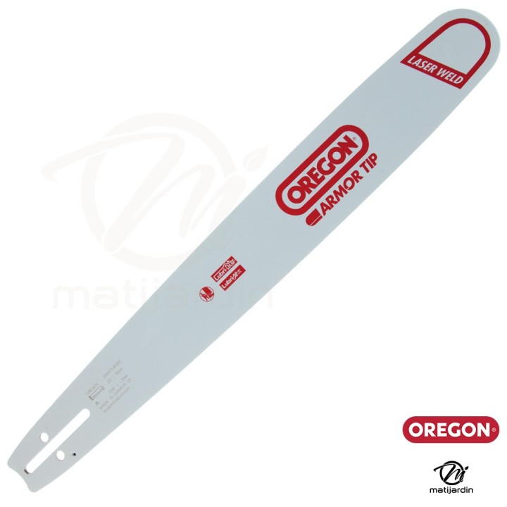 Guide tronçonneuse Oregon 50 cm. 3/8" 1,5 mm 72 maillons 208ATMK095 Hard Nose