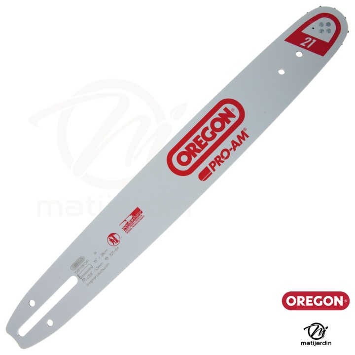 Guide tronçonneuse Oregon 38 cm. .325" 1,5 mm 64 maillons 158PXBK041 Pro-Am