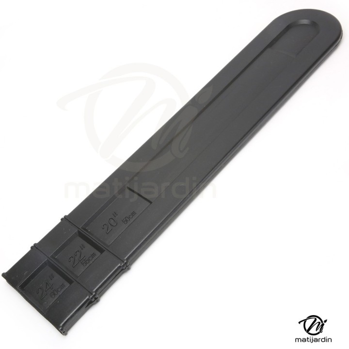 Carter de protection guide tronçonneuse. Pour guide de 45 à 60 cm