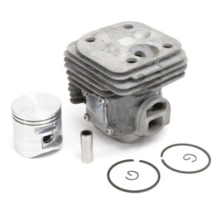 Cylindre piston adaptable pour tronçonneuse Husqvarna HS372XT. Diamètre 50 mm
