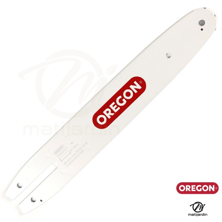 Guide tronçonneuse Oregon 30 cm. 3/8"LP 1,1 mm 44 maillons 124MLEA074 Micro Lite