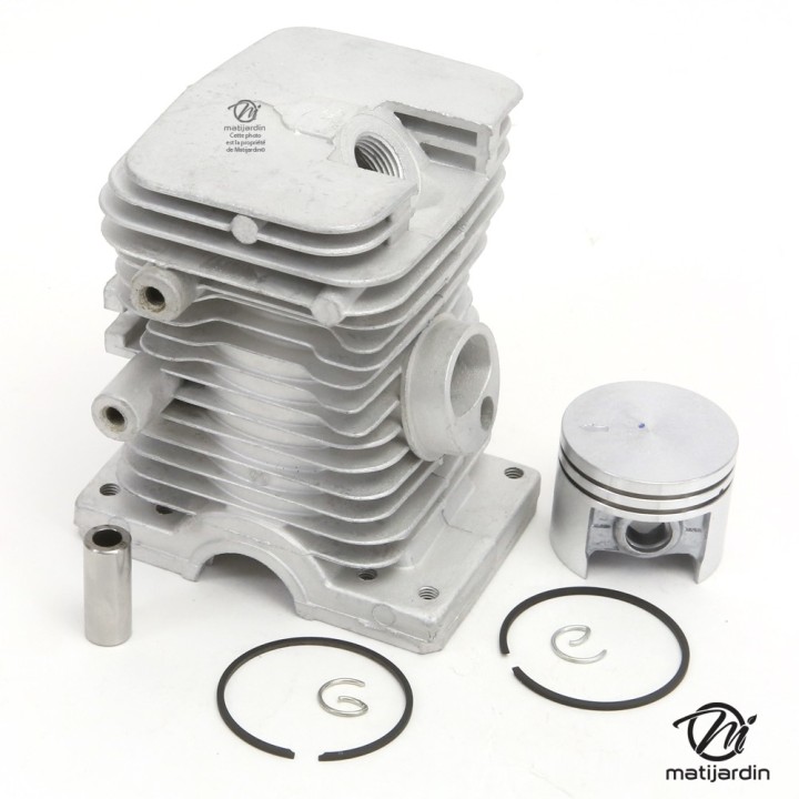 Cylindre piston adaptable pour tronçonneuse Stihl 018, MS180. Diamètre 38 mm