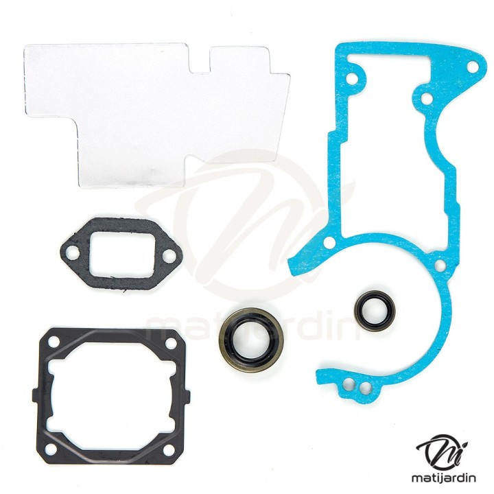 Cylindre piston adaptable pour tronçonneuse Stihl 044, MS440 + pochette de joints. Diamètre 50 mm