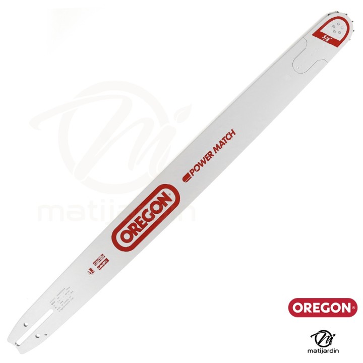 Guide tronçonneuse Oregon 75 cm. 3/8" 1,5 mm 102 maillons 308RNDD009 Power Match
