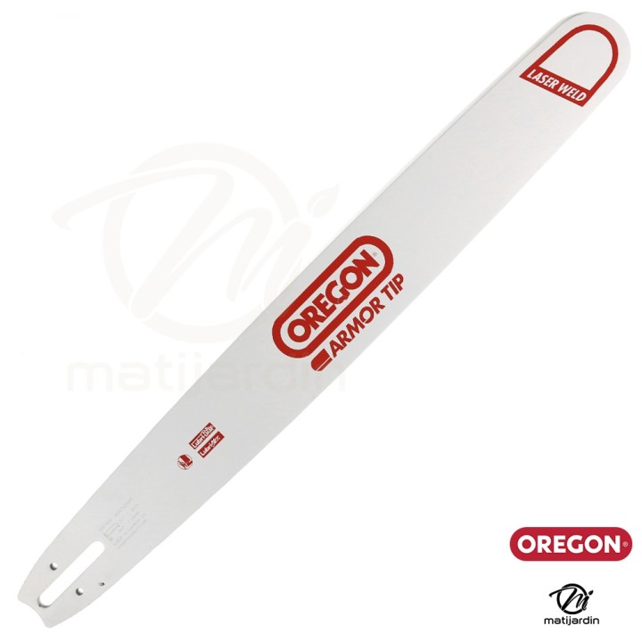 Guide tronçonneuse Oregon 60 cm. 3/8" 1,6 mm 84 maillons 243ATMD025 Armor Tip