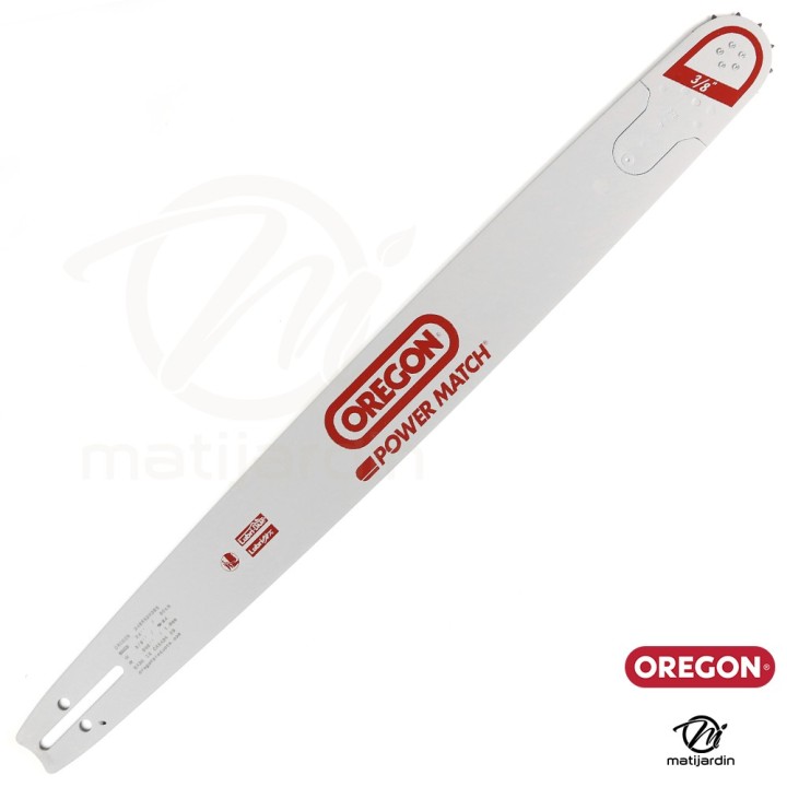 Guide tronçonneuse Oregon 60 cm. 3/8" 1,5 mm 84 maillons 248RNDK095 Power Match