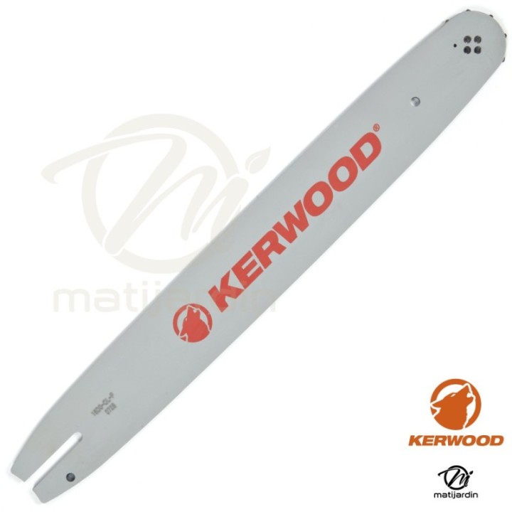 Guide tronçonneuse Kerwood 40 cm 3/8" LP. 1,3 mm. 56 maillons. 16B2KCWH