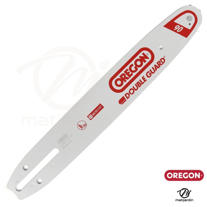 Guide tronçonneuse Oregon 30 cm. 3/8"LP 1,1 mm 45 maillons 124MLEA041 Micro Lite