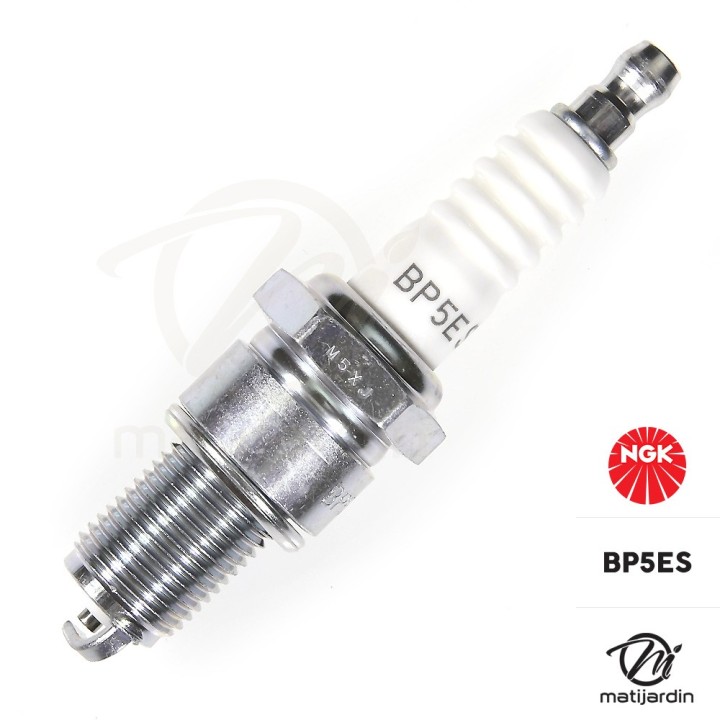 Bougie d'allumage NGK pour tondeuse, tronçonneuse. Type BP5ES