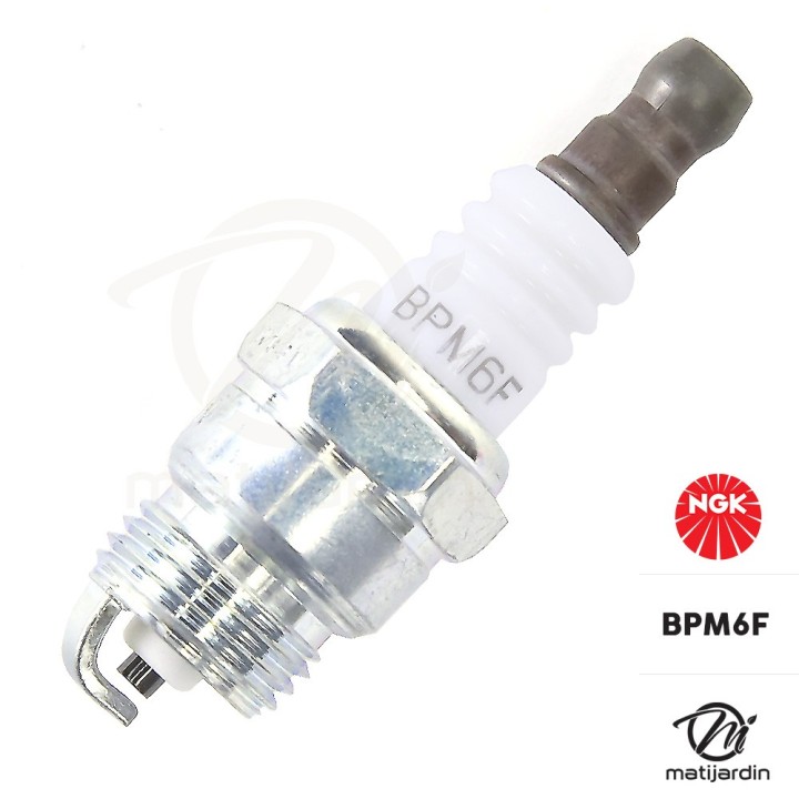 Bougie d'allumage NGK pour tondeuse, tronçonneuse. Type BM7F