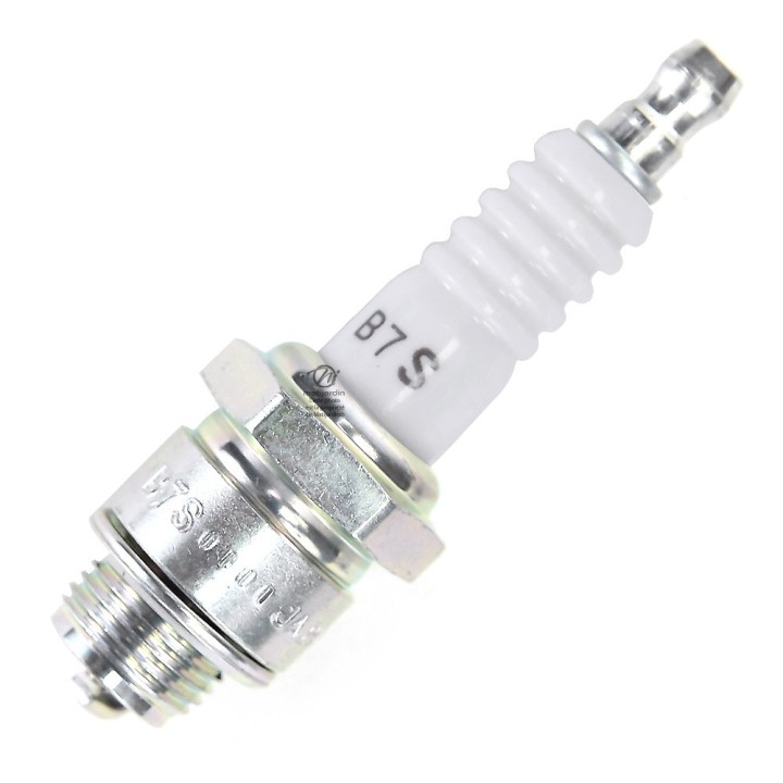 Bougie d'allumage NGK pour tondeuse, tronçonneuse. Type B7S