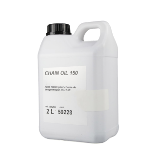 Huile de chaîne Unil Opal pour tronçonneuse. Bidon 2L