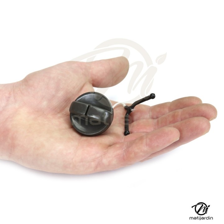 Bouchon réservoir essence pour tronçonneuse Husqvarna, Jonsered 625, 630, 631, 670