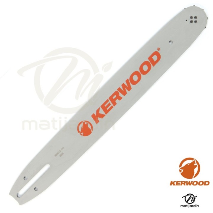 Kit Kerwood guide + chaîne tronçonneuse 40 cm, 3/8"LP 1,3 mm. 56 maillons