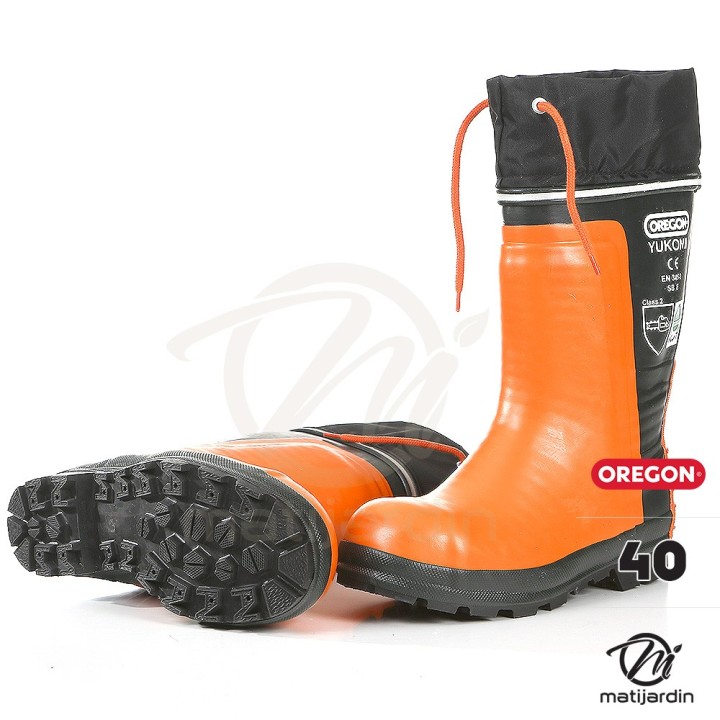 Botte de bûcheron en caoutchouc Oregon Yukon II T: 40