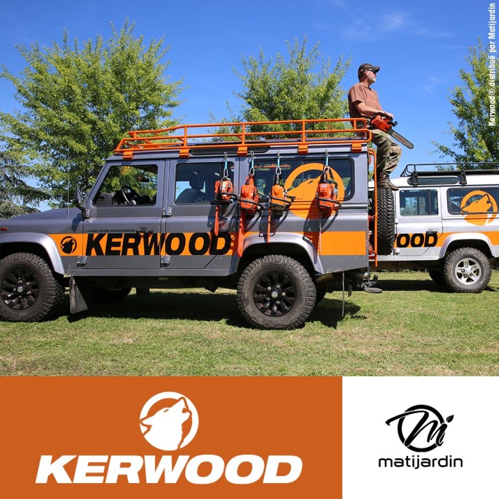 Guide tronçonneuse Kerwood 30 cm 3/8" LP. 1,3 mm. 44 maillons. 12B2KCWG