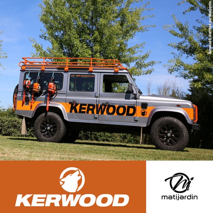 Guide tronçonneuse Kerwood 38 cm .325" 1,5 mm. 64 maillons. 15C3KLWB