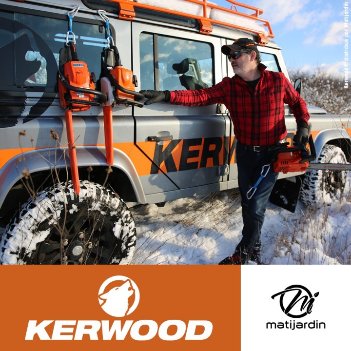 Guide tronçonneuse Kerwood 50 cm 3/8" 1,5 mm. 72 maillons. 20A3KLWC