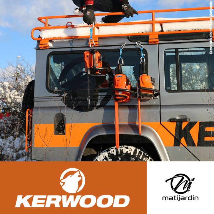 Kit Kerwood guide + chaîne tronçonneuse 40 cm, 3/8"LP 1,3 mm. 55 maiilons