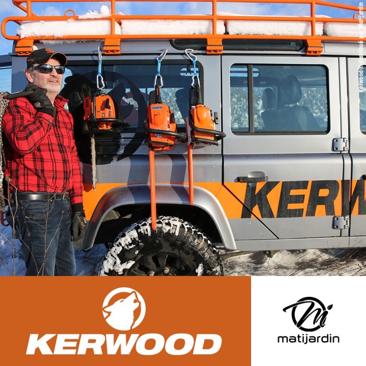 Guide tronçonneuse Kerwood 25 cm 3/8" 1,3 mm. 40 maillons. 10B2KCWA