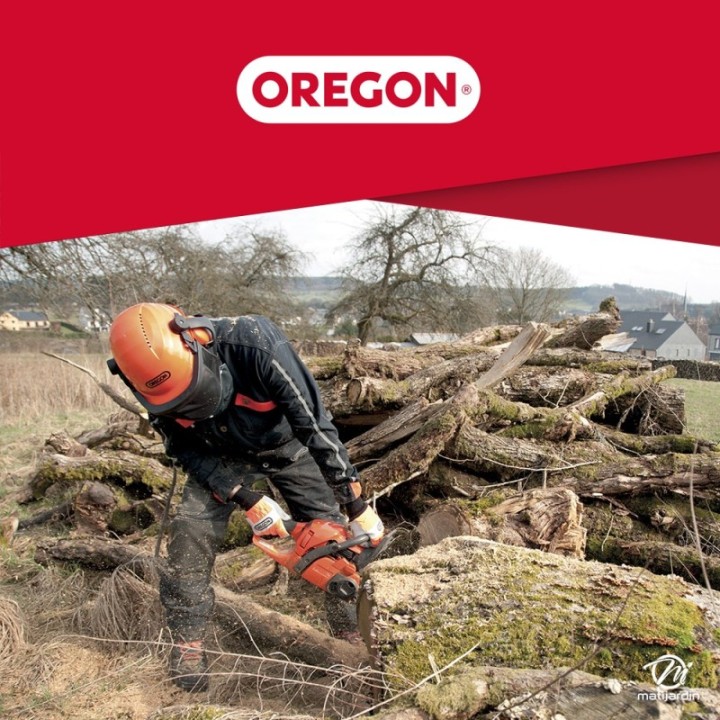 Guide tronçonneuse Oregon 45 cm. 3/8"LP 1,3 mm 62 maillons 180SDEA041 DB Guard