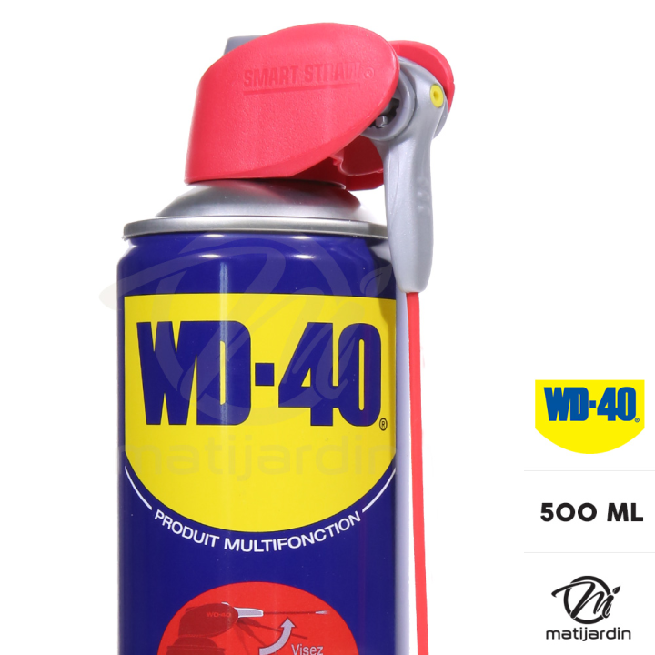Dégrippant WD40. 500 ml. Nettoyant, dégrippant, lubrifiant. Protège humidité corrosion