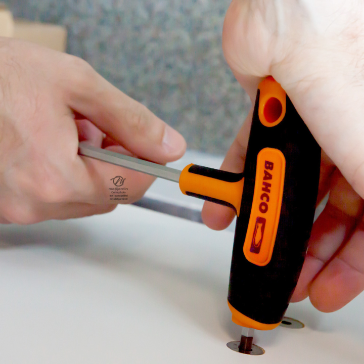 Clé 901 Bahco Pradines à douille taille 27 en T Torx.