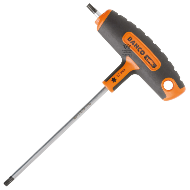 Clé 901 Bahco Pradines à douille taille 27 en T Torx.