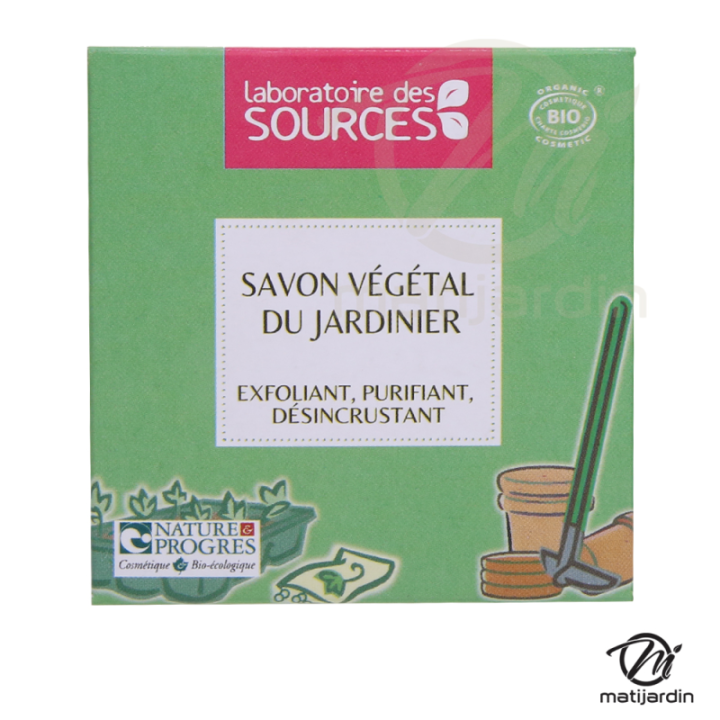 Savon bio pour le soin du jardinier. 100 gr