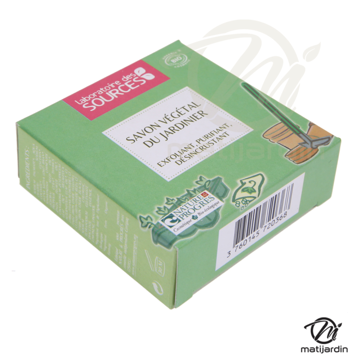 Savon bio pour le soin du jardinier. 100 gr
