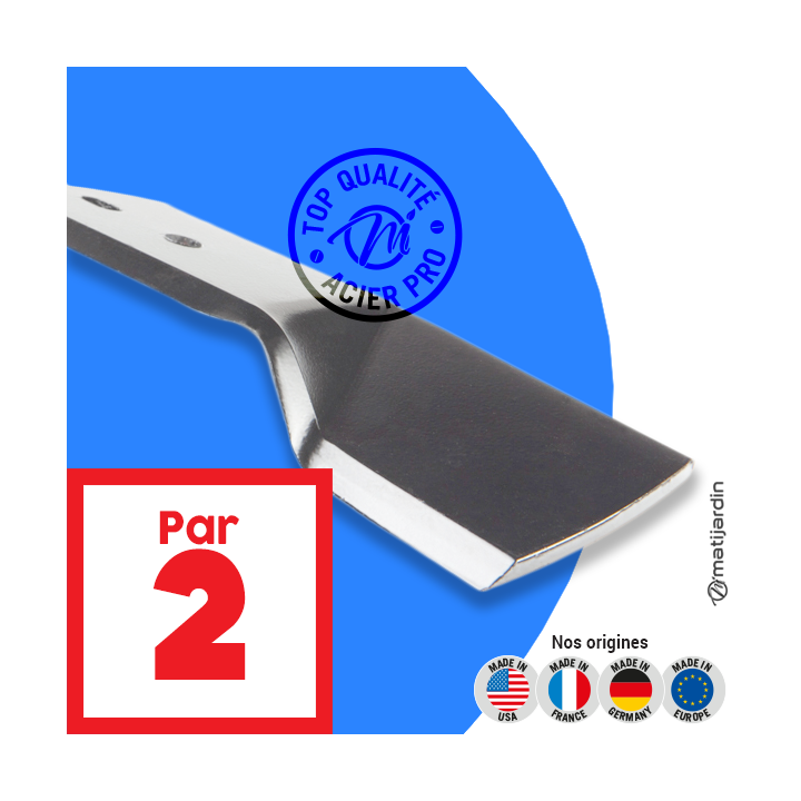 Lame tondeuse pour Stiga Villa II 92M. N° 1134-4866-01. Coupe 16,8 cm