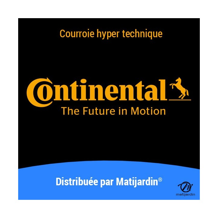 Courroie tondeuse 5L410 Continental Kevlar - 15,8 x 9,5 x 1041  mm