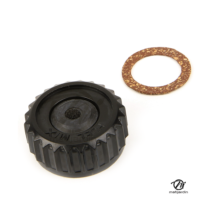Bouchon de reservoir d'essence pour débroussailleuse Echo. Ø ext. 37 mm