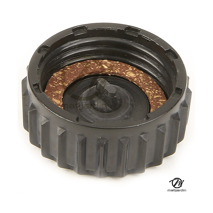 Bouchon de reservoir d'essence pour débroussailleuse Echo. Ø ext. 37 mm