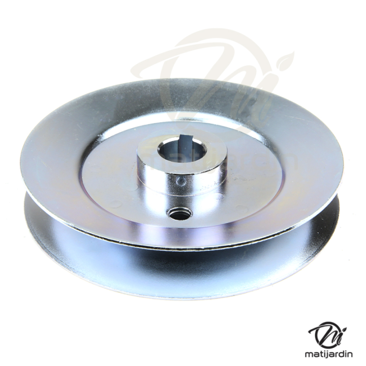 Poulie pour Castelgarden TC102. N° 25601550/0. Ø 126 mm. Larg 17 mm