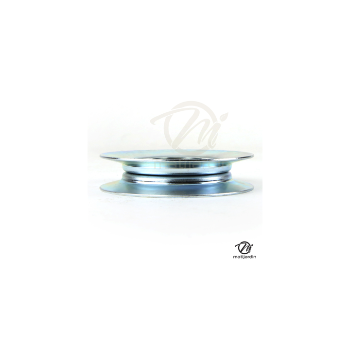 Poulie N° 25601555/0 pour Castelgarden J92, J98S, N92, TC 102, TC122. Larg 20 mm
